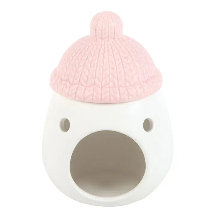 Roze Snuggle Season kersttrui Oil Burner
