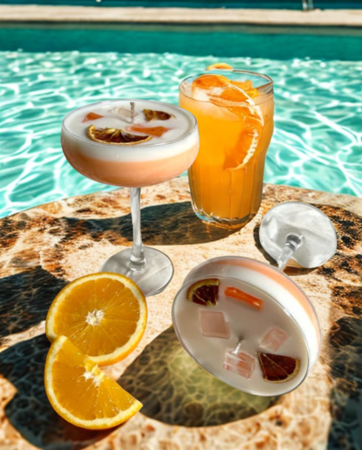 Orange Sour β Een Frisse en Pittige Cocktail Kaars πβ¨
