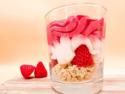 Wilde Aardbei Geurige Gourmet Kaars