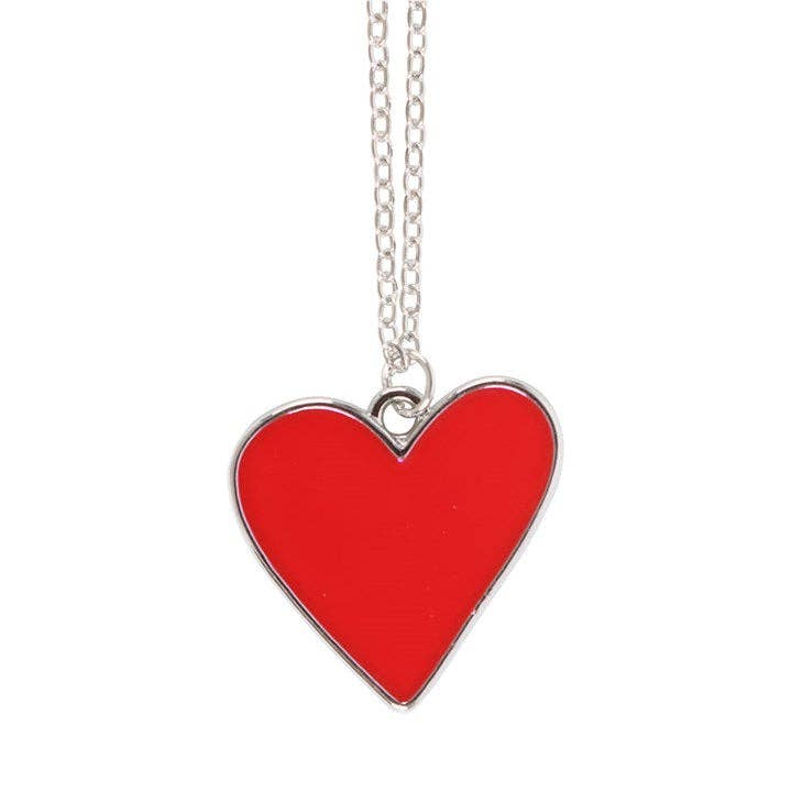 You Are Loved Heart Hanger Necklace Wenskaart
