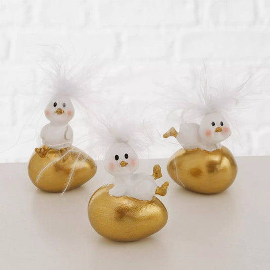 Schattige Witte Kip – Boltze Home 🐔✨