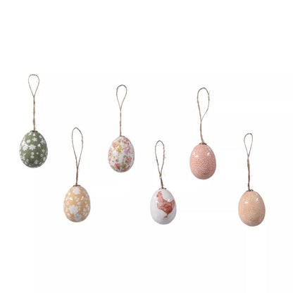 Paasei Set – 6 Stuks | Pastel 🥚🌸