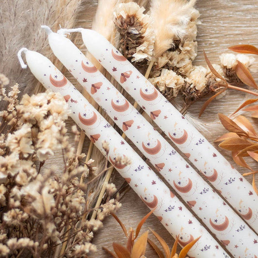 Set van 3 Harvest Moon Taper Kaarsen