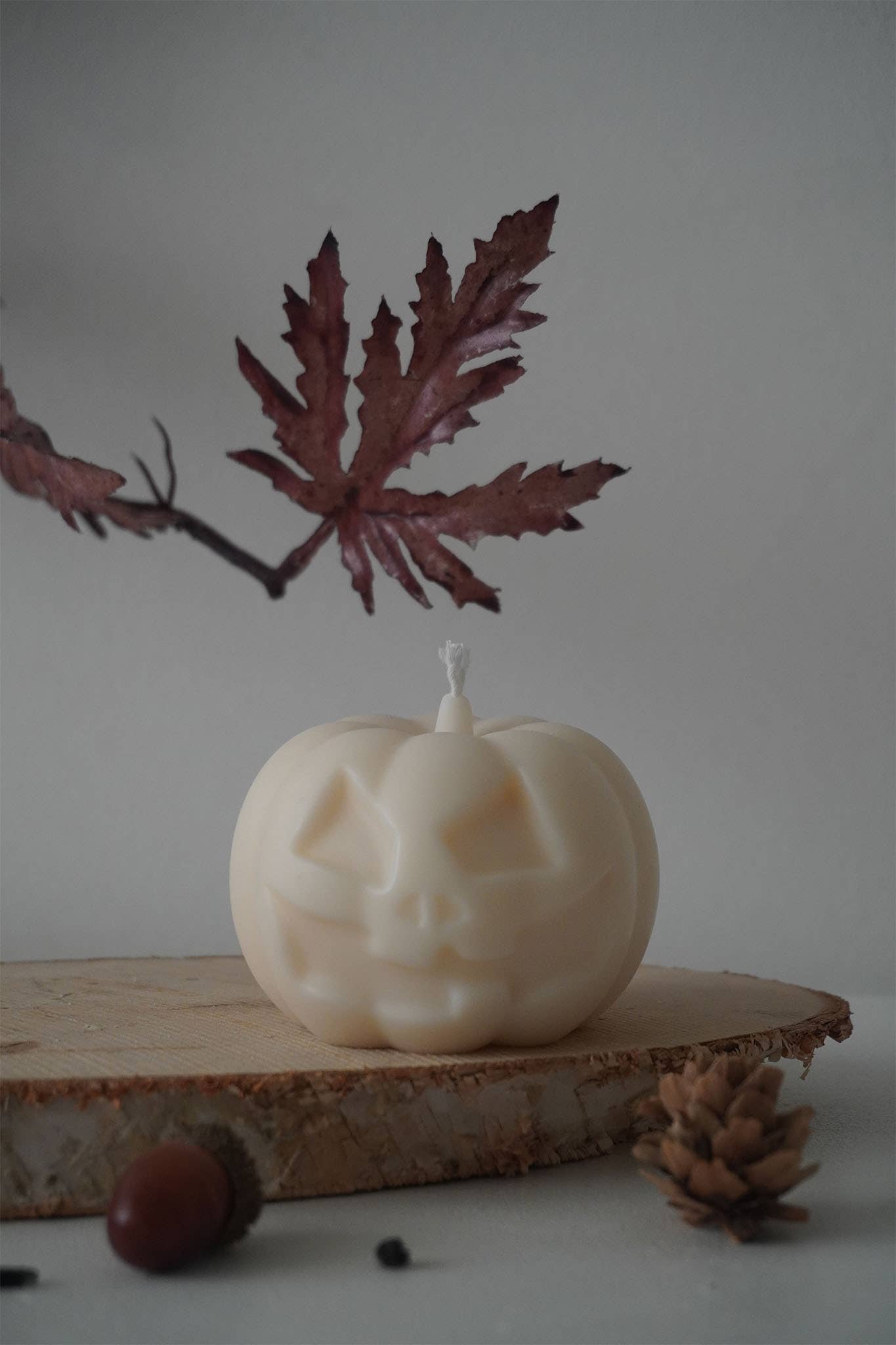 Middelgrote Halloween-pompoen