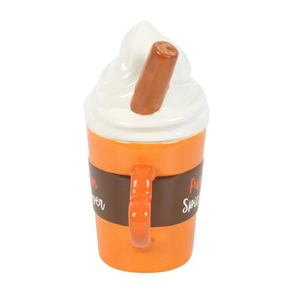 Herfst Pompoen Specerijen Latte Beker met Deksel