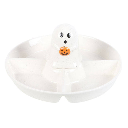 Ghost Halloween Chip & Dip Snack Serveerschaal