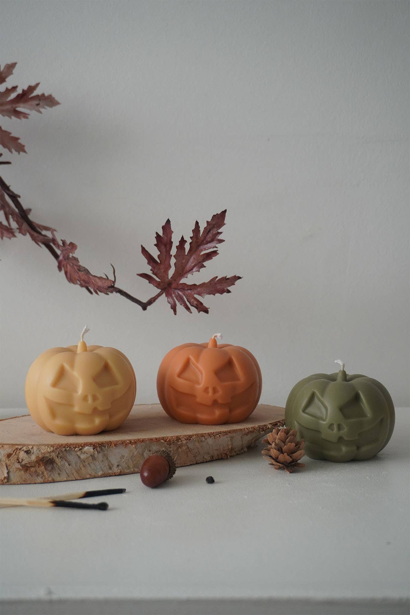 Middelgrote Halloween-pompoen