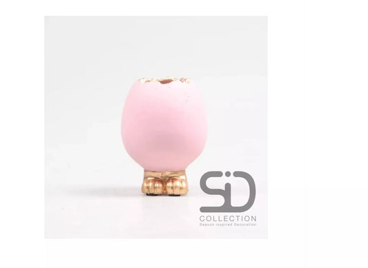 Vaas Ei met Voetjes – Klein🥚🌸